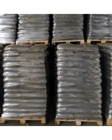 Saulėgrąžų lukštų granulės