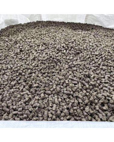 Saulėgrąžų lukštų granulės